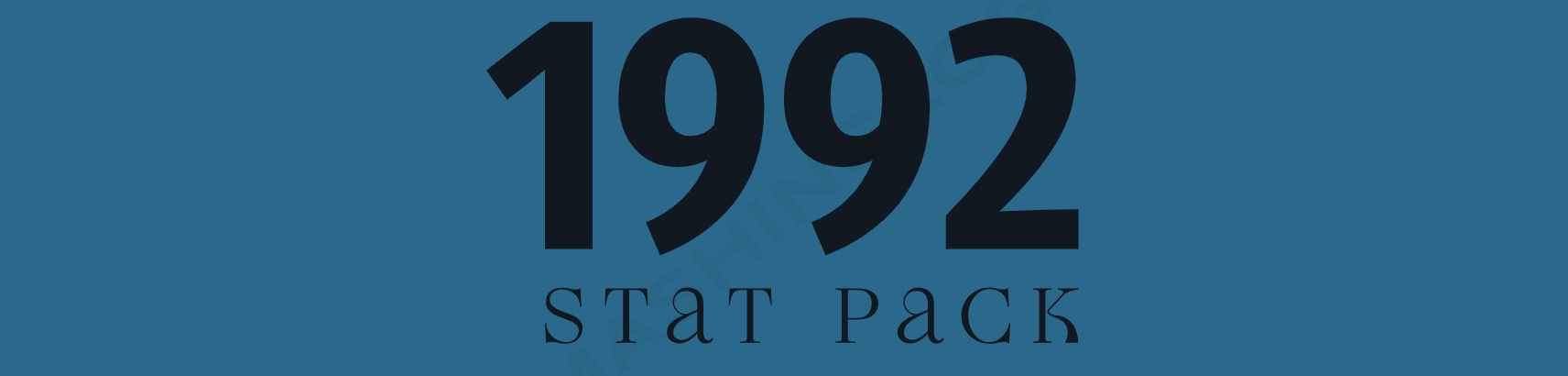 1992 Stat Pack